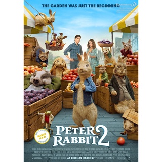 (Boomerang) โปสเตอร์ภาพยนตร์ ลิขสิทธิ์แท้ Peter Rabbit 2 (ขนาด27*40 นิ้ว)