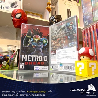 ภาพขนาดย่อของภาพหน้าปกสินค้าNintendo Switch : Metroid Dread (us/sia) จากร้าน gamingspaceshop บน Shopee