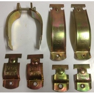 ชุด 10 อัน แคล้มประกับ แบบ E.M.T.Condiut Clamps 1/2-300 แคล้มจับท่อ Emt  ท่อบาง | Shopee Thailand