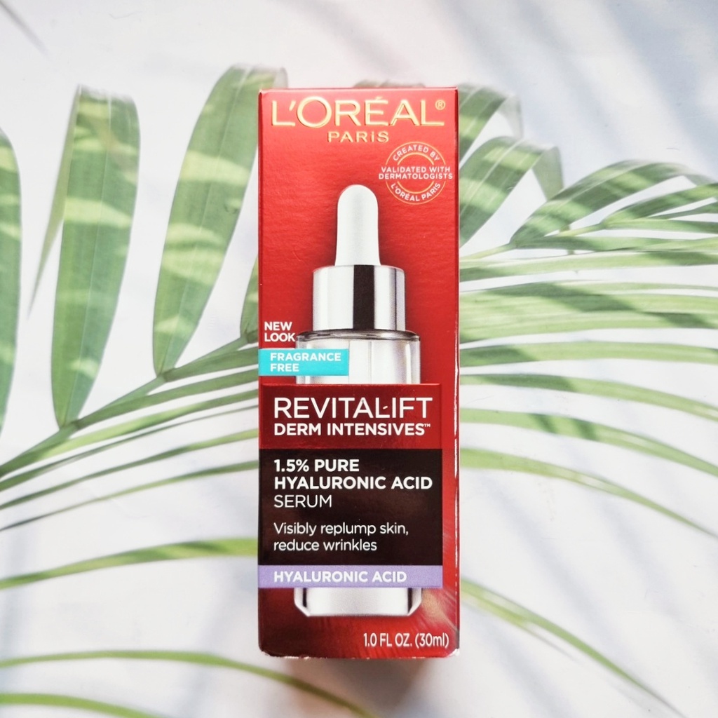 L'Oreal Paris Revitalift Derm Intensives by L'Oreal, 1 oz 1.5 pct Pure Hyaluronic Acid Serum