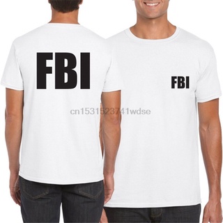 เสื้อยืด พิมพ์ลาย Fbi คุณภาพสูง สําหรับผู้ชาย