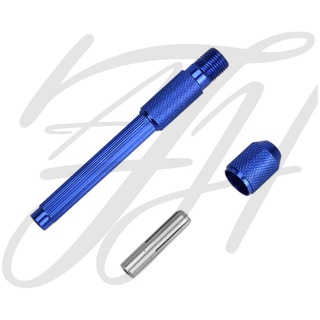 ด้ามปากกาอลูมิเนียม เขียนผิว 1 ชิ้น สำหรับใส่ไส้เขียนผิวกาย สีน้ำเงิน Holder Alloy Skin Pen Blue color