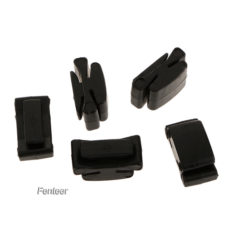 fenteer-5pc-guitar-rubber-headstock-pick-holder-case-plectrum-clip-guitar-parts-accs