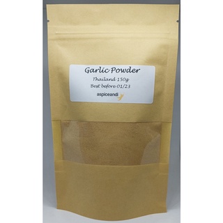 ผงกระเทียม Garlic Powder 150g Bag Aspiceandi