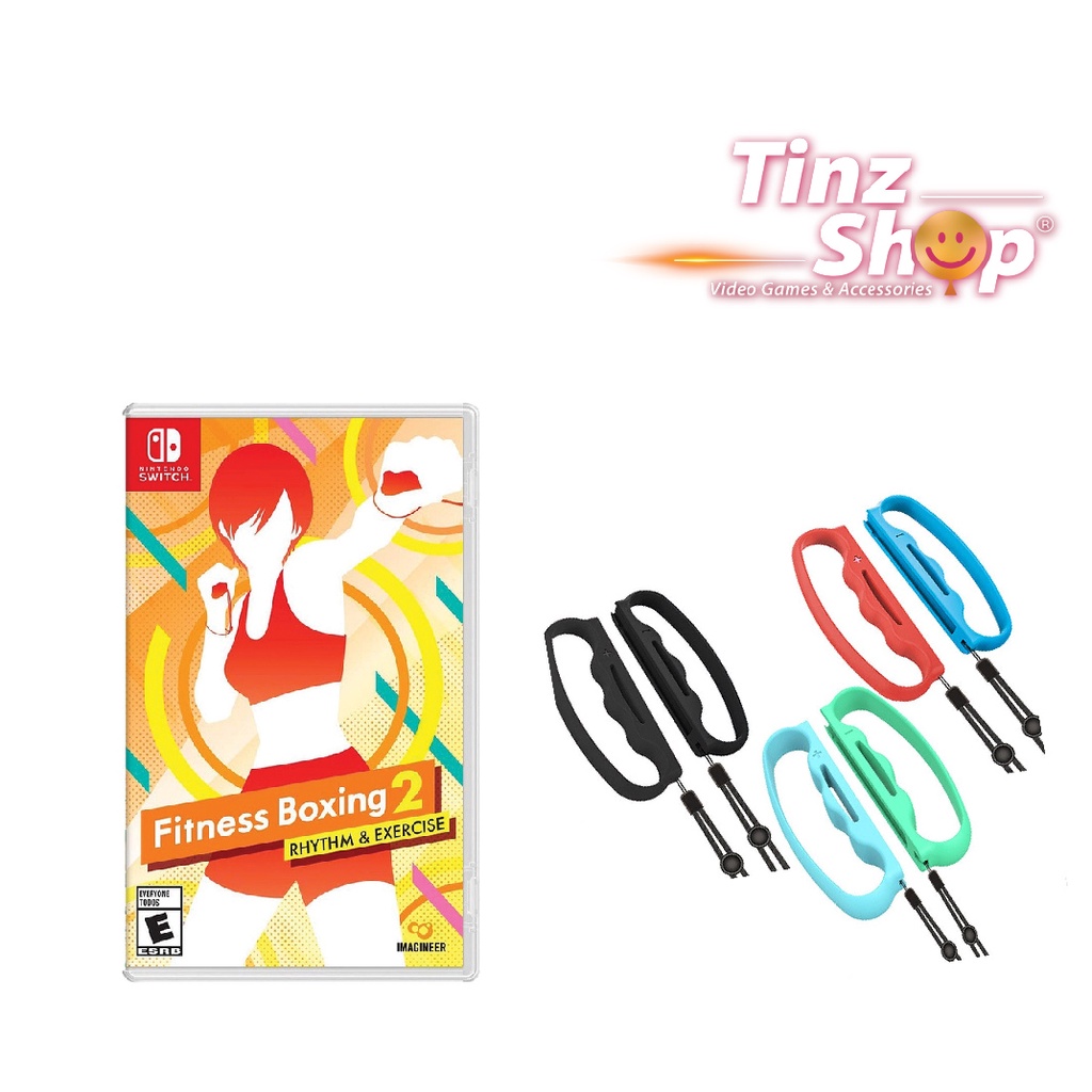 Nintendo Switch Fitness Boxing 2 Rhythm & Exercise + iPlay HBS-199 ...