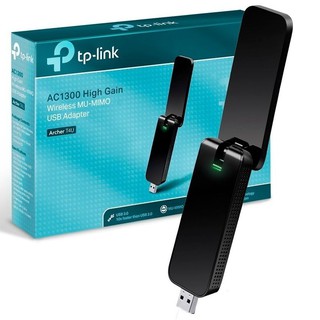สินค้า 5GHz TP-Link (Archer T4U) AC1300 Dual Band USB Adapter Wireless ยูเอสบีไวไฟ (High Gain Wireless) #usb wifi