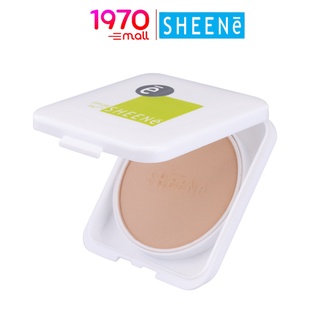 [Clearance] SHEENE OIL FREE CAKE POWDER SPF 25 PA++ 8g. [ตลับรีฟิว] แป้งผสมรองพื้น ผิวหน้าสวยเด้ง เนียนนาน ปกปิด