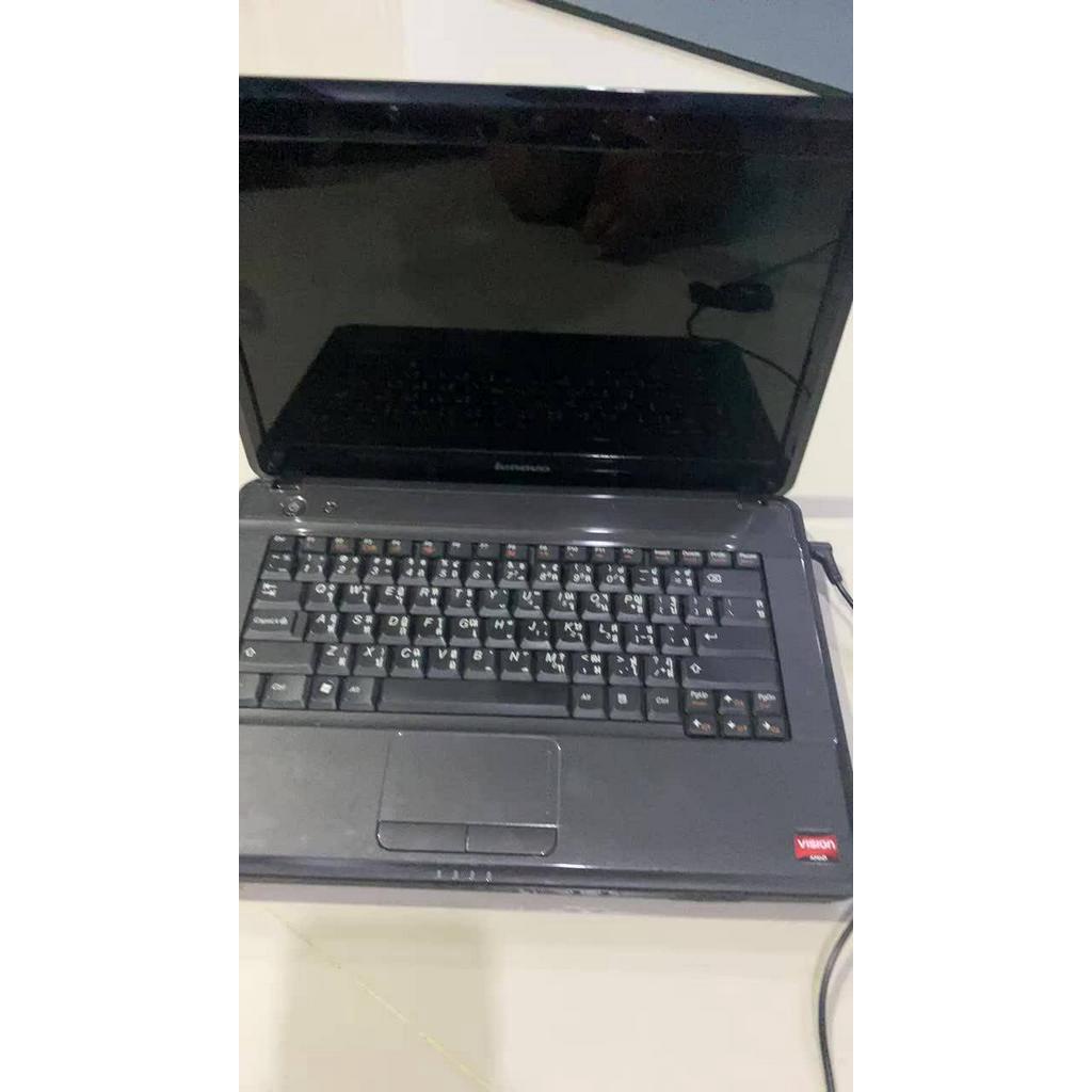 โน้ตบุ๊ค สภาพดี ยี่ห้อ Lenovo รุ่น G455 พร้อมอุปกรณ์ สภาพดี แถมฐานลอง ...