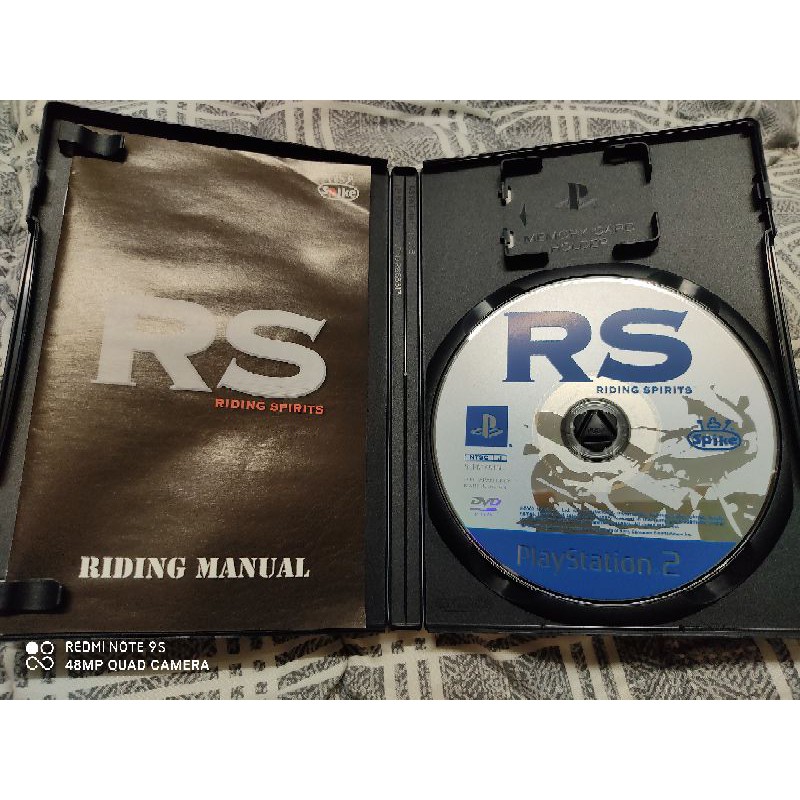 แผ่นแท้-เกมส์-riding-spirits-ps2-เกมส์แข่ง-มอเตอร์ไซค์-สุดมันส์-สภาพสวย-เหมาะแก่การสะสม-หรือเล่น