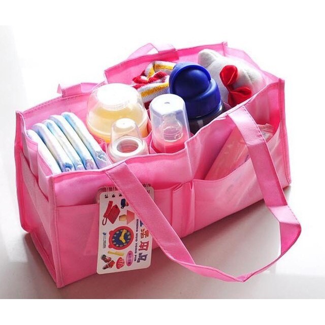 กระเป๋าจัดของอเนกประสงค์-กระเป๋าเก็บของเอนกประสงค์สำหรับคุณแม่-สำหรับเก็บข้าวของเครื่องใช้ต่างๆของลูกน้อย
