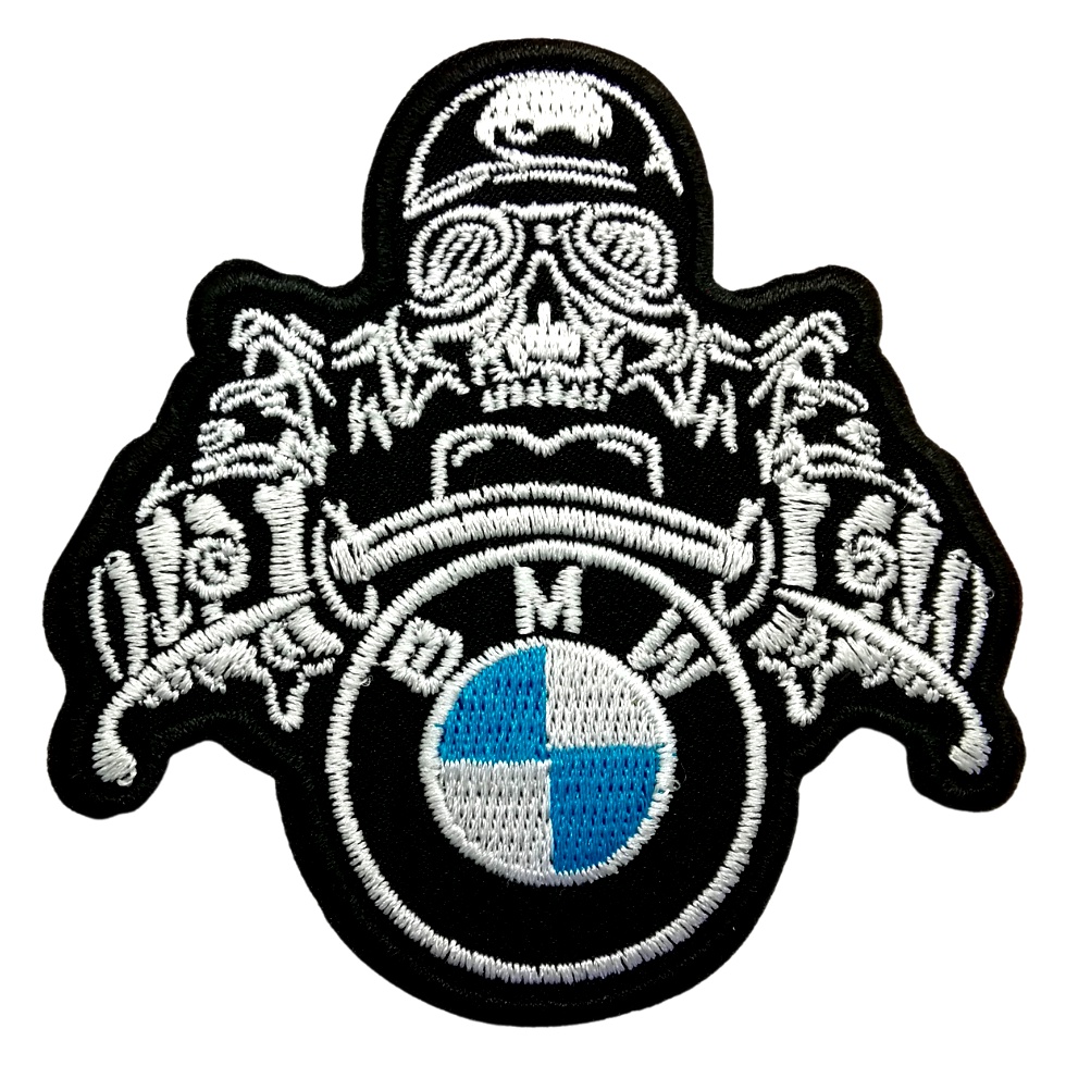 ตัวรีดติดเสื้อ-bmw-หมวก-กระเป๋า-แจ๊คเก็ตยีนส์-hipster-embroidered-iron-on-patch-diy