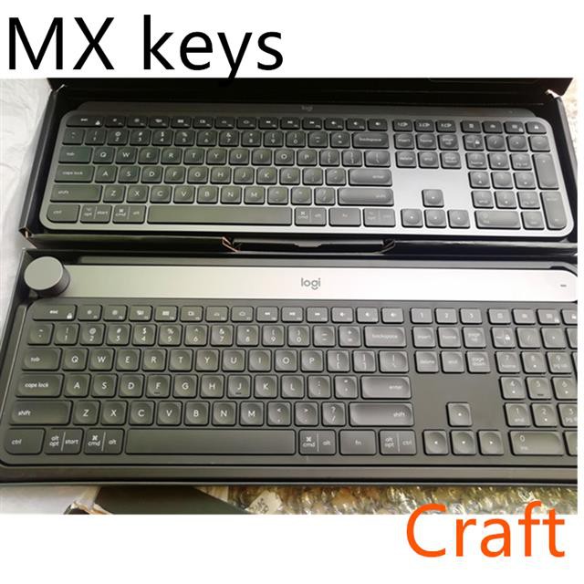 การแกะกล่อง Logitech MX Keys Logitech Craft Wireless Bluetooth Keyboard ...