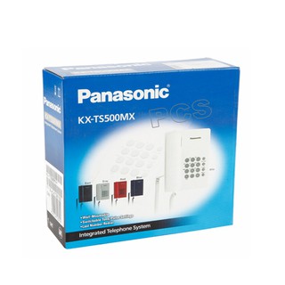 ภาพขนาดย่อของภาพหน้าปกสินค้า(ของแท้100%) KX-TS500MX TS500 Panasonic (Single Line Phone) ถูกมาก โทรศัพท์แบบตั้งโต๊ะ โทรศัพท์บ้าน ออฟฟิศ จากร้าน pcssolution บน Shopee ภาพที่ 3