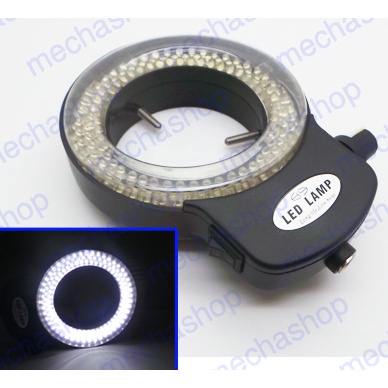 หลอดไฟวงแหวน-144led-ring-light-ไฟวงแหวนกล้อง-microscope-led-ring-light-white-light-microscope-light-แสงสีขาว