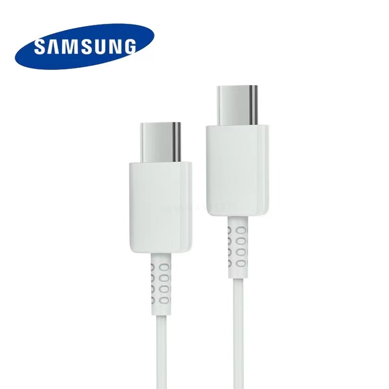 ของแท้!!หัวชาร์จ Samsung หัวชาร์จ + สายชาร์จ TA800 USB C-C pd 25W ...