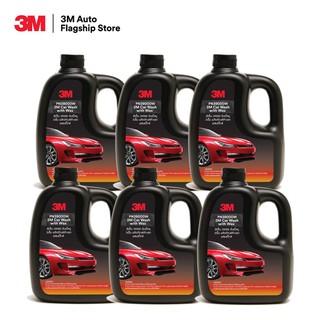 ภาพหน้าปกสินค้า3M (6 ขวด) แชมพูล้างรถ น้ำยาล้างรถ PN39000W สูตรผสมแวกซ์ 2 in 1 ขนาด 1000ml. ซึ่งคุณอาจชอบสินค้านี้