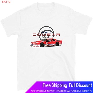 SKTT1 Race carเสื้อยืดแขนสั้น 1990 Mercury Cougar Xr 7 Imsa Gto Race Car Unisex T-Shirt Short Sleeve Sport Oversize Clas