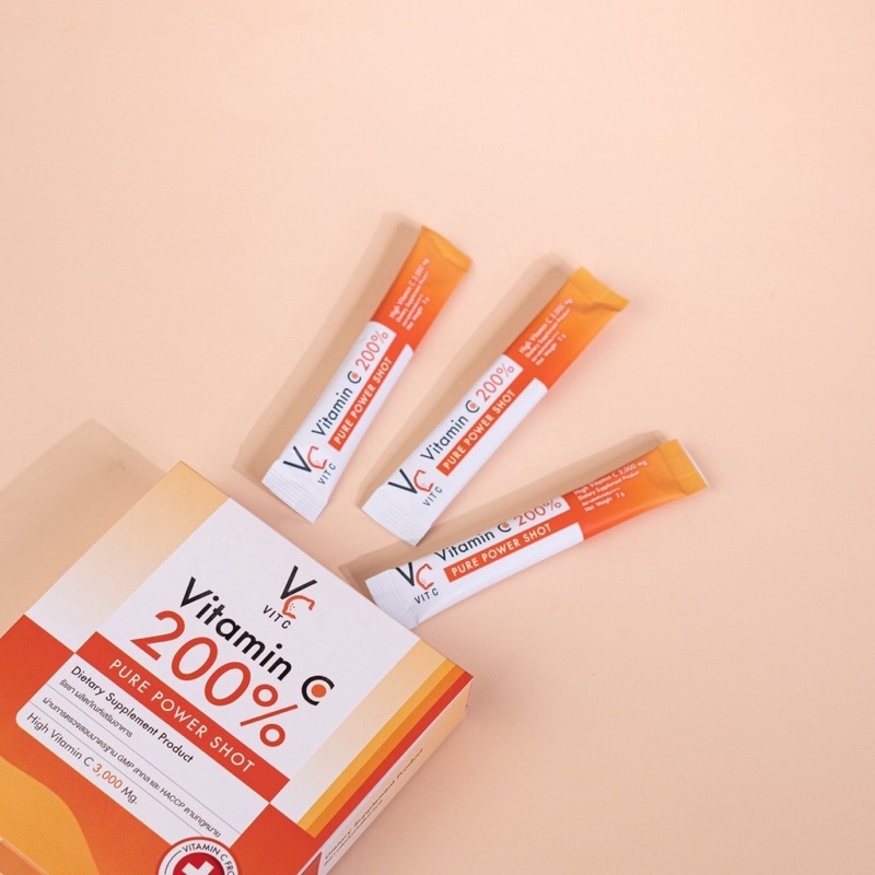 vc-vitaminc-200-pure-power-shot-ผลิตภัณฑ์เสริมอาหารวิตามินซี200-วิตามินซีน้องฉัตร