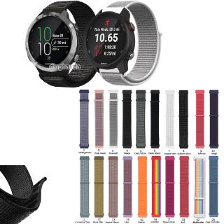 สายนาฬิกาข้อมือไนล่อน สําหรับ Garmin Forerunner 645 245 245M