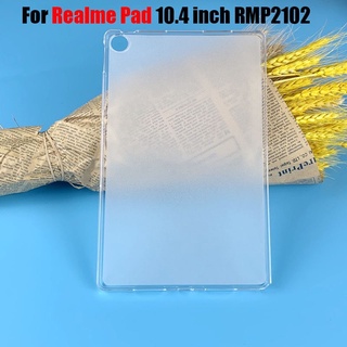 เคสสําหรับ Realme Pad 10.4 นิ้ว 2021 เคสแท็บเล็ต Tpu เนื้อแมตต์เจลลี่