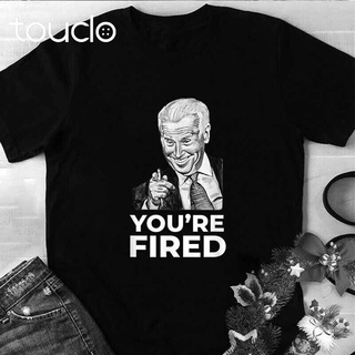 เสื้อทหาร - เสื้อยืดผ้าฝ้ายโจไบเดน-YoureFired,Bidenชนะทรัมป์แพ้ทีโอคอการเมืองปี2022