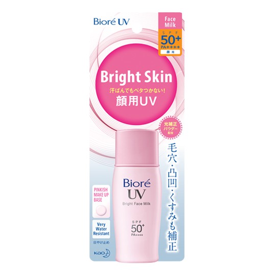 biore-uv-bright-face-milk-spf-50-กันแดด-และเมคอัพเบส-30ml