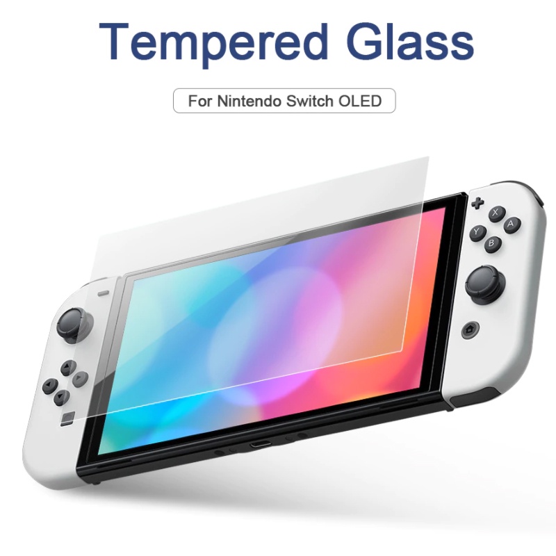 ภาพสินค้าDOBE TNS-1156 Tempered Glass Screen Protector Anti-fingerprint for Nintendo Switch OLED จากร้าน tinzshop บน Shopee ภาพที่ 2