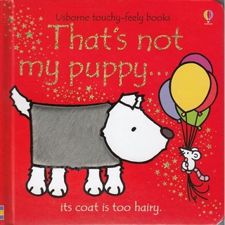 DKTODAY หนังสือ USBORNE THATS NOT MY PUPPY  (AGE 3+ MONTHS)