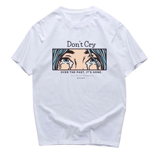 【hot sale】เสื้อยืด สกรีน ลาย dont cry พร้อมส่ง🔥