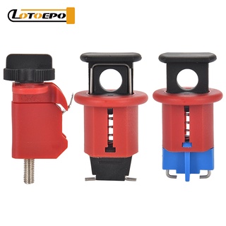 EP-D03 Glass-Filled Nylon Safety Single Multi Pole MCB Miniature Circuit Breaker Lockout 6 Pcs