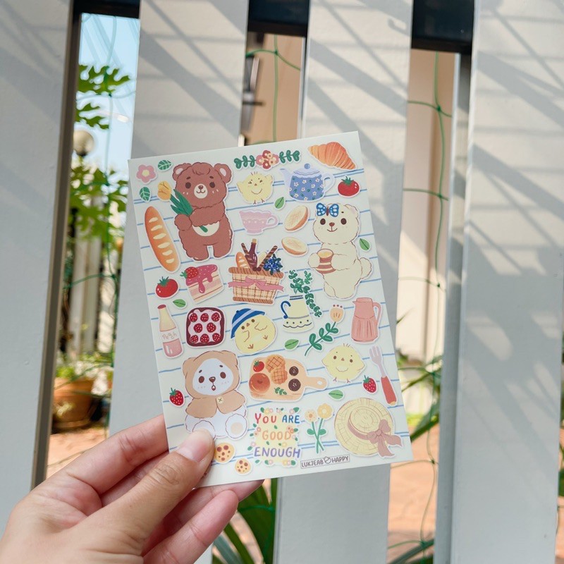 พร้อมส่ง-sticker-pvc-กันน้ำอย่างดี