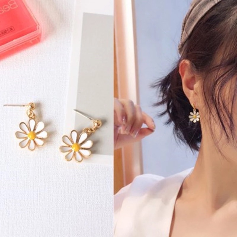 ต่างหู-sweet-little-daisy-stud-earrings