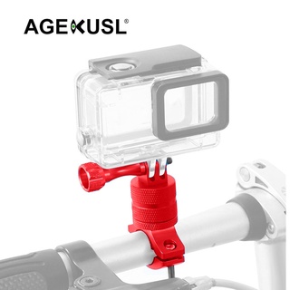 Agekusl อะแดปเตอร์เมาท์ขาตั้งกล้อง GOPRO สําหรับติดแฮนด์บาร์รถจักรยาน MTB Road