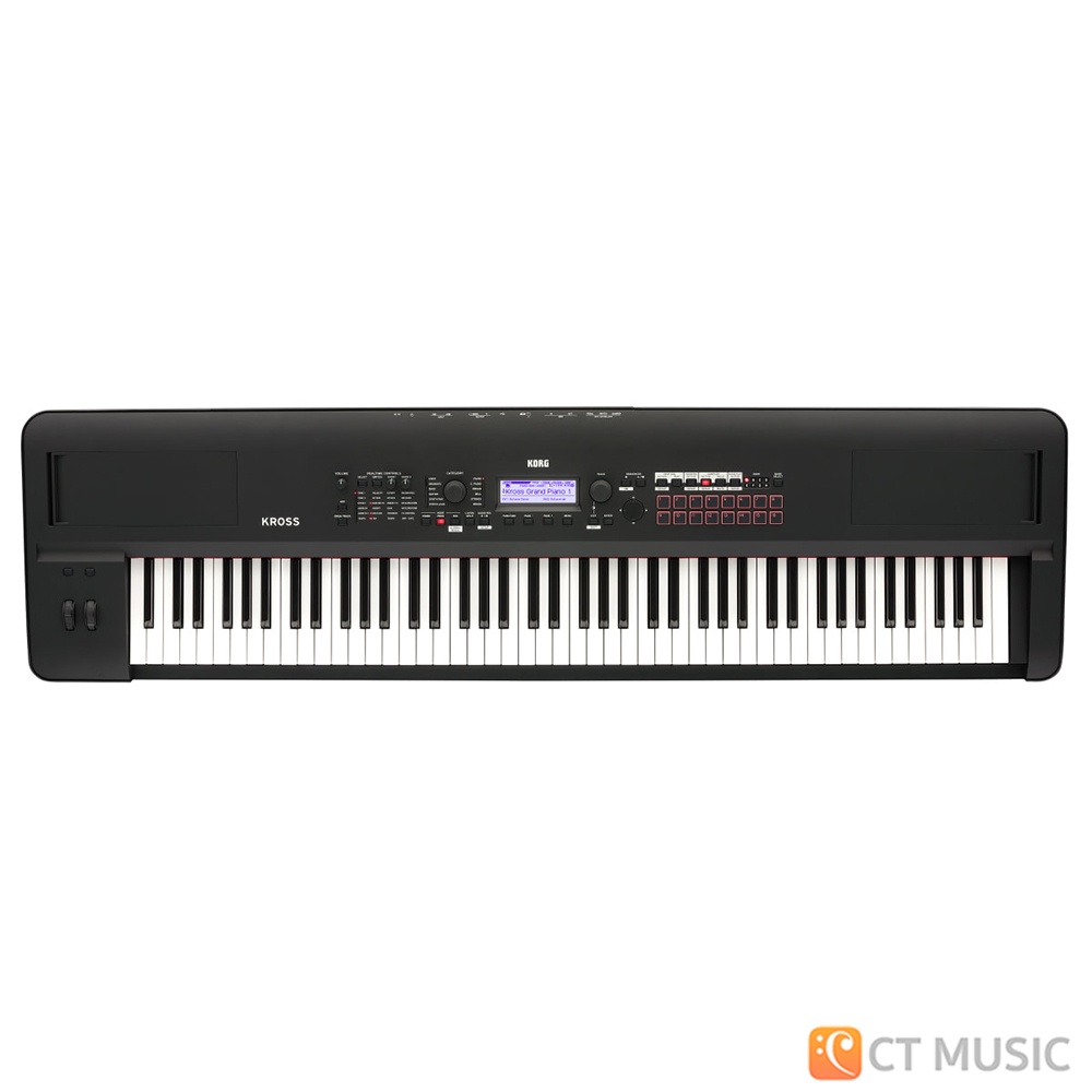 korg-kross-2-88-key-คีย์บอร์ด-hammer-action-kross2-korg-kross-2-88-key-matte-black-limited-edition