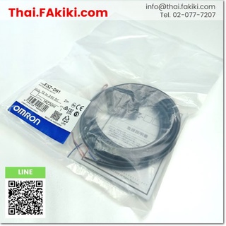 พร้อมส่ง,(A)Unused, E3Z-D61 Photoelectronic Sensor ,โฟโต้อิเล็กทริค เซ็นเซอร์ สเปค 2m ,OMRON (66-003-879)