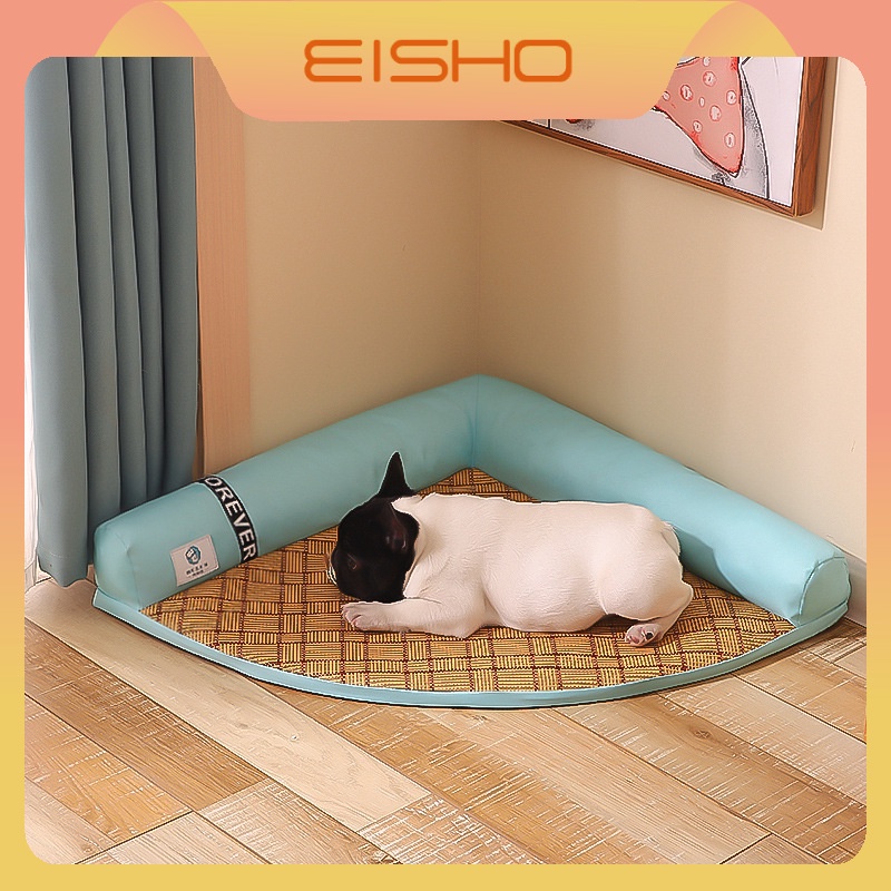 eisho-ที่นอนสุนัขขนาดใหญ่-ที่นอนแมวเย็น-ที่นอนแมวขนาดใหญ่-ที่นอนสุนัข-ที่นอนหมา-ที่นอนสัตว์เลี้ยงเย็นสบาย-เบาะนอนสุนัข-เบาะนอนแมว-เบาะนอนหมา