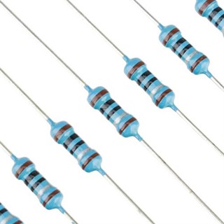 ภาพย่อรูปภาพสินค้าแรกของR Resistor ตัวต้านทาน 1% 1/4W 5 ชิ้น 1R 10R 100R 1k 10k 100k 1M 1.5M 2.2M 2.7M 4.7M 10M