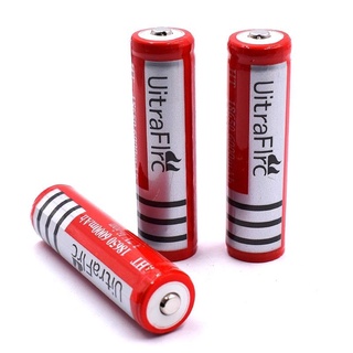 ￼[1pcs]Ultrafire Ultrafire ถ่านชาร์ต รุ่น UltraFire 18650 3.7V 6800 mAh (สีแดง)พร้อม​จัดส่ง​