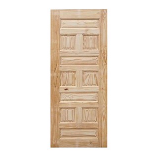 Interior door PINE DOOR MODERN DOORS CE114 90X200CM Door frame Door window ประตูภายใน ประตูไม้สนนิวซีแลนด์ MODERN DOORS