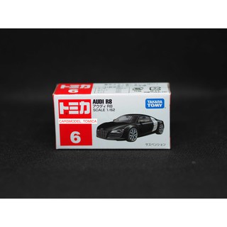 TOMICA MODEL  NO.6  AUDI R8