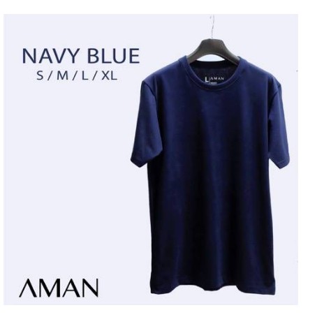 by-aman-cotton-100-supersoft-นุ่มพิเศษ-navy-blue