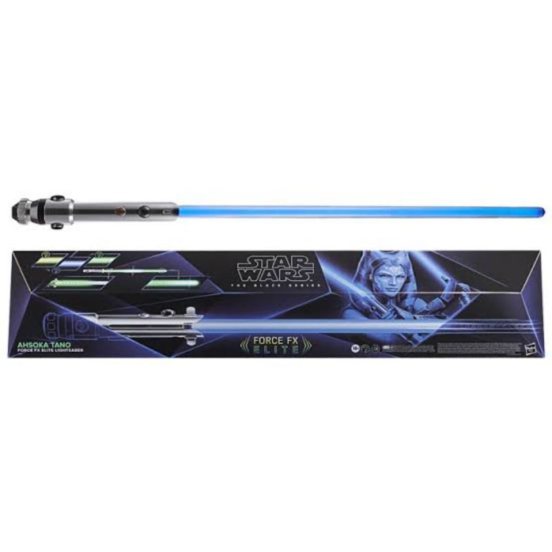 Star Wars The Black Series Ahsoka Tano Force FX Elite Lightsaber with