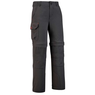 กางเกงขายาวแบบถอดขาได้สำหรับเด็กอายุ 7-15 ปีเพื่อการเดินป่ารุ่น MH500 (สีดำ)