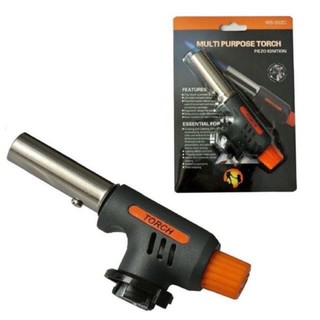 หัวแก๊ส หัวพ่นไฟ หัวพ่นไฟทำอาหาร หัวพ่นไฟฟู่ ขนาดพกพา multi purpose gas torch WS-502c