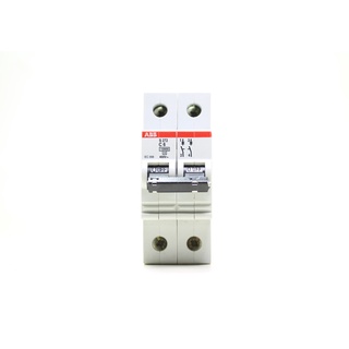 ABB S272 เซอร์กิตเบรกเกอร์ ABB MCB ABB รุ่น S272 2P 10kA Miniature Circuit Breaker ABB เซอร์กิต เอบีบี เซอร์กิต