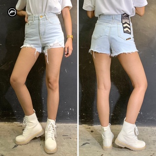 สินค้า SG010 กางเกงยีนส์ขาสั้นผู้หญิง Lady Denim Shorts (Gasoline & Garage) ปั๊มน้ำมันแก๊สโซลีน (SG)