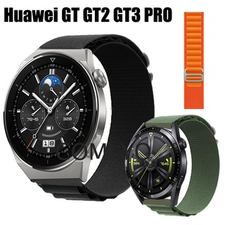 ใหม่ สายนาฬิกาข้อมือไนล่อน แบบนิ่ม สําหรับ Huawei watch GT GT2 GT3 PRO 46 มม. 43 มม. 42 มม.