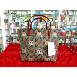 gucci kid tote ลายน้องน้อย  น่ารักและสวยมาก ไร้ตำหนิ