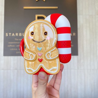 Starbucks ใหม่คริสมาสต์คัพ 3D สามมิติมนุษย์ขนมปังขิงซิลิโคนชารั่วเซรามิกถ้วยกาแฟตั้งโต๊ะ