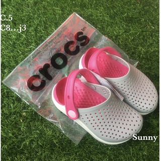 Crocs kids รองเท้าแตะแบบสวม สำหรับเด็ก